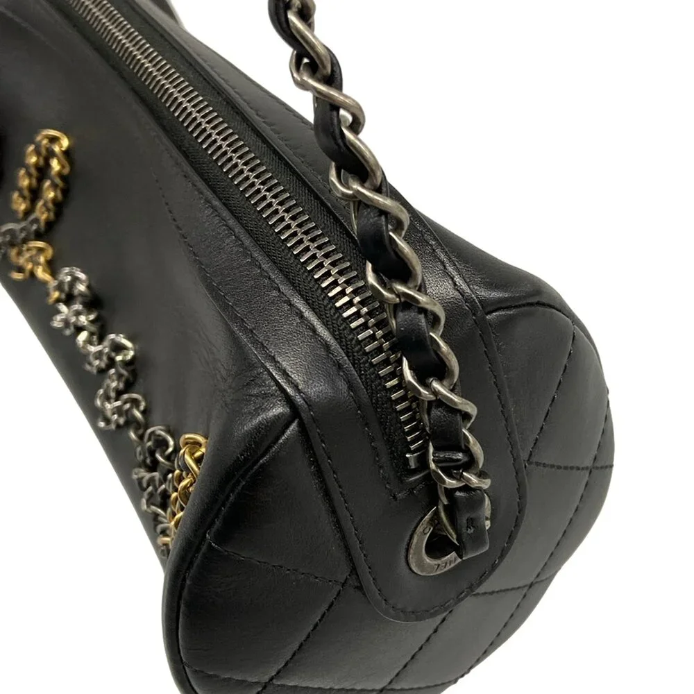 Chanel Bowling Bag Shoulder Bag AS1779